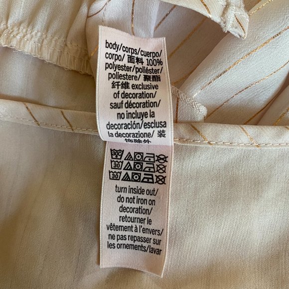 Victoria’s Secret Dream Angel Sheer Ruffle Sexy Stripe Midi Kimono Robe-L - Picture 12 of 15